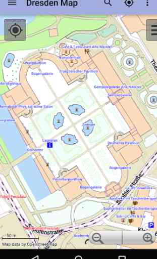 Carte de Dresde hors-ligne 4