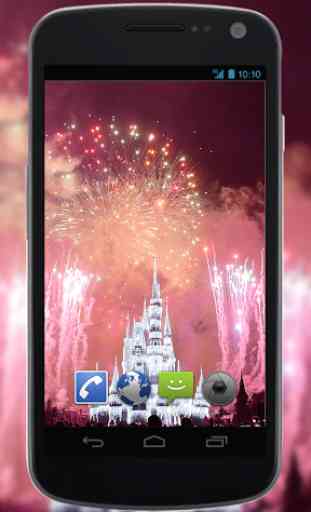 Fireworks over Disneyland LWP 2