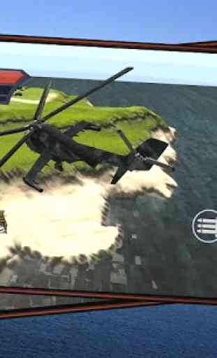 Hélicoptère Air Gunship Guerre 1