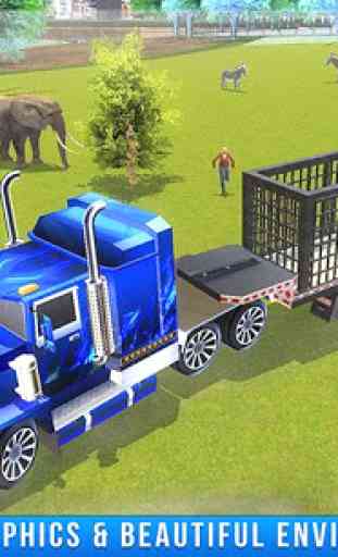 3D Truck Animal Zoo Transport 1