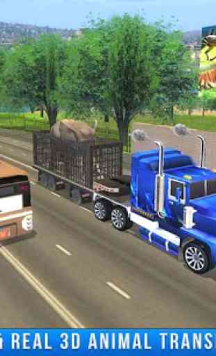 3D Truck Animal Zoo Transport 3