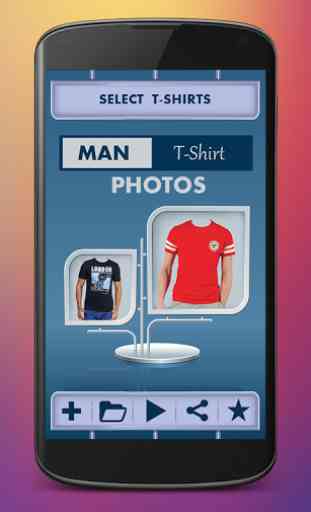 Man T-Shirt Photo Suit 1