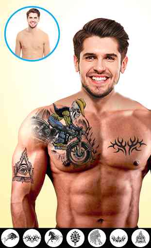Men Body Styles SixPack tattoo 1