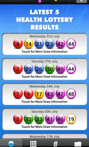 Health Lottery App 2.7 Play 2