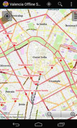 Carte de Valence hors-ligne 3