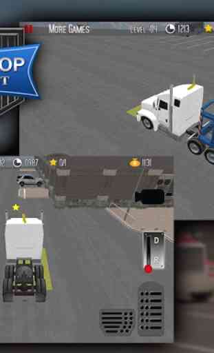 Truck Stop Parking Lot 3D 1