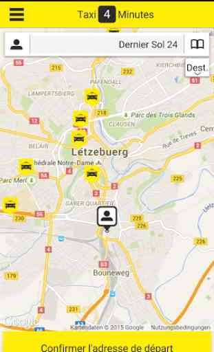 Colux Taxis Luxembourg 2