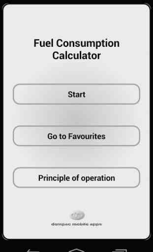 Fuel Consumption Calculator 2