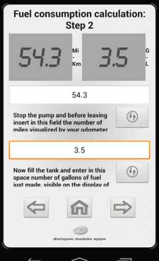 Fuel Consumption Calculator 4