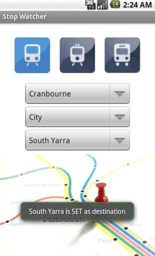 Melbourne Transport Alarm 1