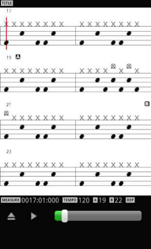 MIDI Drum Score Player 1