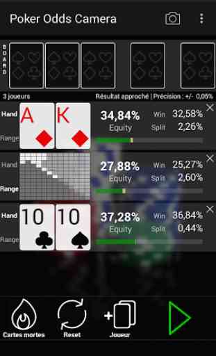 Poker Odds Camera 3