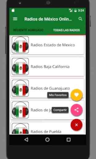 Estaciones de Radio FM Mexico 2