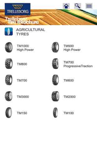 Trelleborg Tire iBrochure App 2
