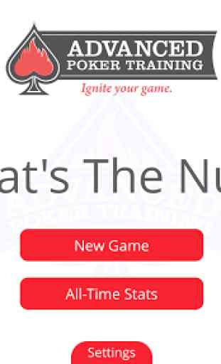 What's The Nuts? Training Game 3