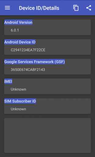 Device ID & Details 1