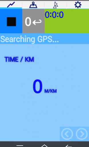 GPS marcher - Vitesse distance 3