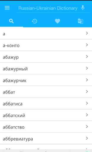 Russian<->Ukrainian Dictionary 1