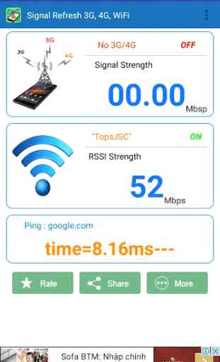 Signal Refresh 3G, 4G, WiFi 1