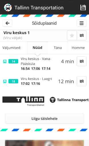 Tallinna Transport +Widget 4