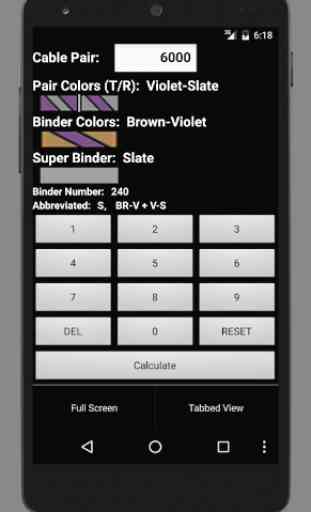 Telecom Color Code Calculator 3