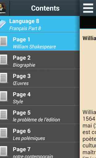 Biographie William Shakespeare 1