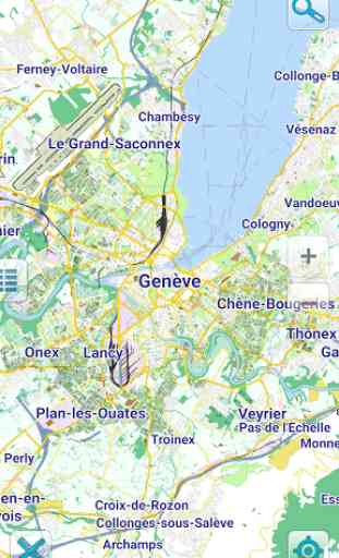 Carte de Genève hors-ligne 1