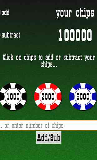 Poker chips counter 3