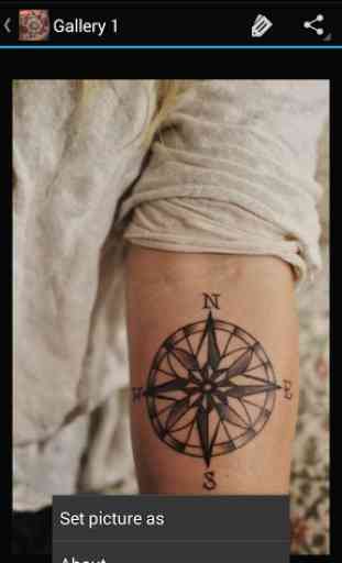 Compass Tattoo 2