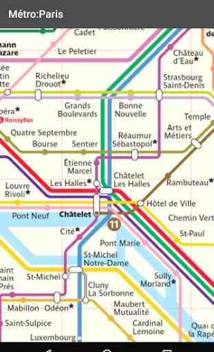 Plan du Métro: Paris 2