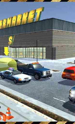 Supermarché Taxi Driver 3D Sim 4