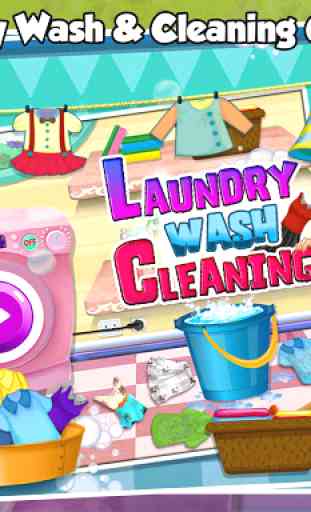 Kids Laundry Washing Clothes 1