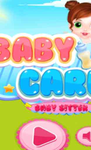 Babysitter Soins de bébé  jeu de baby-sitting pour les enfants et les jeunes filles - GRATUIT 1