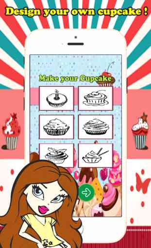 Boulangerie Cupcake Coloring Book Jeux Gratuit pour les enfants 1-10 ans: Soutenir l'apprentissage de votre enfant avec des idées de dessin, activités amusantes 2