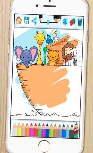 La Bible pour enfants- livre de coloriage Bible Ancien et du Nouveau Testament 2