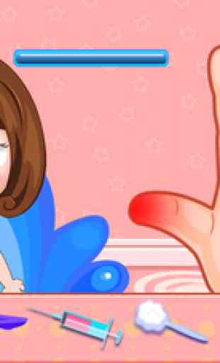 Ongles makeover jeux enfants - (Happy Box) médecin main clinique de soins de Belle 2