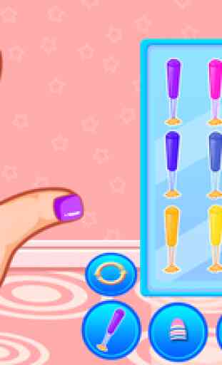 Ongles makeover jeux enfants - (Happy Box) médecin main clinique de soins de Belle 4