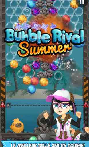 Bubble Rival - Summer Guppies - A puzzle racing shooter game 1