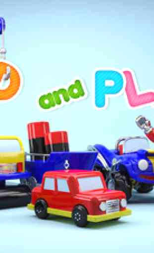 Build and Play 3D - Planes, Trains, Robots and More 1