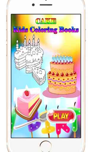 Gâteau d'anniversaire pour enfants Cartoon 1