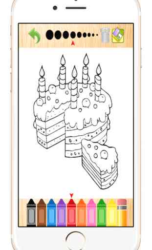 Gâteau d'anniversaire pour enfants Cartoon 2