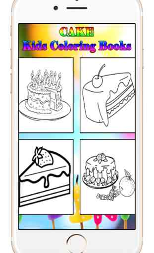 Gâteau d'anniversaire pour enfants Cartoon 4