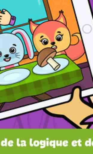Jeux pour enfants et bebe gratuits - jeu de puzzle 1