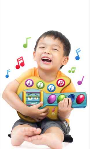 Jouets de musique pour bébés : Guitare avec chansons pour enfants 4