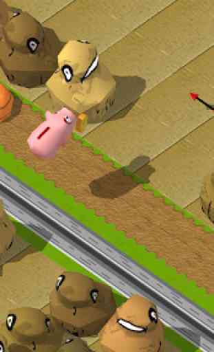 Piggy Bank - Crossy Piggy Game 1