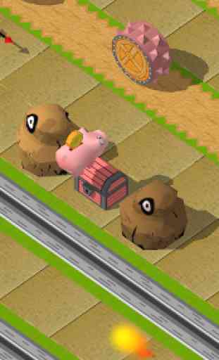 Piggy Bank - Crossy Piggy Game 3