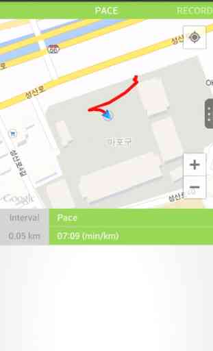 runpace, GPS Course à pied 2
