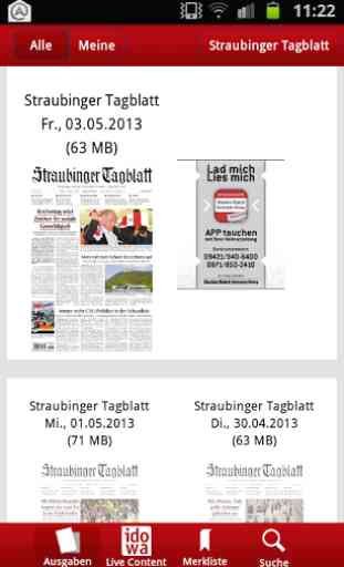 Straubinger Tagblatt 1