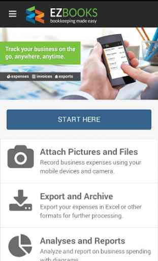 EZBooks - Mobile Bookkeeping 1