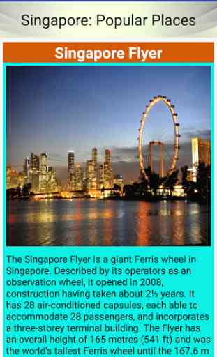 Singapore Top Tourist Places 2